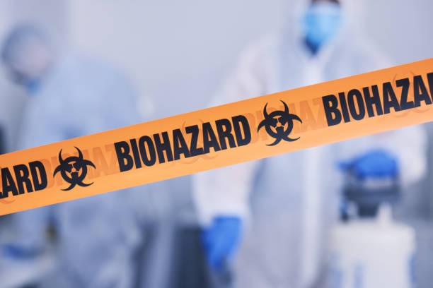Professional Infectious Disease Decontamination technician working in Fords, NJ